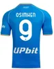 23 24 Maglia Napoli 축구 유니폼 나폴리 Osimhen Kvaratskhelia Anguissa Maradona SSC 발렌타인 데이 할로윈 Thind 2023 2024 성인 어린이 키트 축구 셔츠