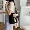 Вечерние сумки In ind Fashion Canvas Bag Женщина милая медвежь