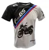 Hommes T-shirts moto tout-terrain à manches courtes T-shirt vêtements séchage rapide moto en plein air mode d'été surdimensionné 230718