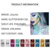 Diğer makyaj 10ml büyük payetler pigment kristal çamur parlayan gözler denizkızı göz farı gevşek pigment gövdesi parıltı tozu göz festivali makyaj j230718