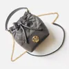 New Brand Women's Bag Genuine Leather Brand Bag High Quality Casual Messenger Crossbody Bucket Bag Cushion