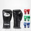 Boxing Men's Protective Gear Professional Adult Combat Gloves Högkvalitativ Fina hantverk Muay Thai Mixed Martial Arts Training Equipment kommer i en låda