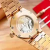 Audexxx Pigxxx Relógio de luxo Mens Oax Qualidade Royax Série High Brand Top Watch Pulseira de aço inoxidável Automático Mecânico Designer Movimento Relógios es 9Q16