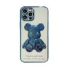 Coque de téléphone ours dessin animé en Silicone souple pour iphone 14 Pro Max plus clair mignon housse de Protection iphone 11 12 13 14 promax