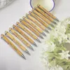 Neutral Pen Creative High Quality Exquisite Ballpoint Stationery Writing Tools Bamboo 0.1mm Gift Portable