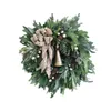 Fiori decorativi ghirlanda fiore artificiale muro di Natale appeso ornamento inverno autunno per le porte decorazioni per matrimoni