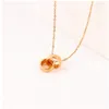Pendant cart Necklace Fashion Womens Jewelry cuff Gold Sier Plated Diamond Chain Jewelrys Designers Ladies Girl Birthday Gift