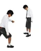 Mens Shorts Y2k shorts hiphop denim gym mens summer Harajuku fashion casual punk rock Gothic basketball 230718