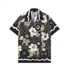 Shorts Sleeve Hawaiian Fashion Floral Print Button Down Bowling Casual Shirts Mens Summer Dress Shirt IWUI