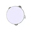 6 tum Tamburine Drum Bell Hand Hold Tambourine Birch Metal Jingles Kids School Musical Toy KTV Party Party Percussion Toy JY18