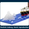 Blocks Titanic Creative Luxury Cruise Ship Boat Wreck Set City Modello fai da te Building Blocks Mattoni Giocattoli per bambini Regalo per adulti R230718