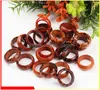 Band Rings 100Pcs Mix Styles Handmade Craft Mens Womens Fashion Natural Wood Band Party Jewelry Rings Gifts Brand New