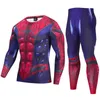 Men's Tracksuits Compression Sports Suit Quick-dryin Runnin 3D Printed I-quality Join Trainin Fitness Sportswear