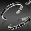 SPEEDOMETER Bracciale rigido in acciaio al titanio Never Fade Bracciali di lusso per polsini per donna Gioielli per coppia da uomo Bracciale di design di alta qualità con set di sacchetti regalo