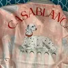 Camicie casual da uomo Spedizione diretta Camicia Casablanca Cardigan a maniche lunghe con stampa di cani maculati da giardino vacanza 3XL Uomo hawaiano 230718