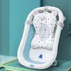 Baignoires Sièges Bande Dessinée Bébé Douche Baignoire Tapis Antidérapant Tapis De Baignoire né Sécurité Sécurité Soutien Coussin Doux 230718