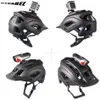 Casques de vélo CYCABEL Hommes VTT Casque de vélo Vélo en toute sécurité Cap Ultralightweight Mountain Road Sports Riding with LED Light 230717