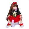 60cmの人形人形60cmのベビードールリボーンボネカリボーンベビードールソフトシリコーン服ロングライフベビードール230717