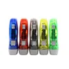 LED Gadget Handpress ficklampan Lanyards Handpressande dynamo Power Crank ficklampa för utomhushem