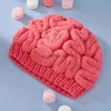 Stingy Brim Chapeaux Gaono Crazy Brain Chapeau Tricoté À La Main Cerveau Bonnet Cap Drôle Crochet Cadeaux Penser Cerveau Chapeau Bonnet En Tricot pour Femmes Hommes J230718