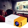 Andra projektortillbehör YG300 Pro LED Mini Projector 480x272 Pixlar stöder 1080p HDMI-kompatibel USB Audio Portable Home Media Video Player X0717