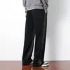 8xl szerokopasmowe spodnie sportowe Man Spips Mężczyzna workowate jogging duże swobodne majtki Czarne spodnie jogger spodni plus size 7xl 6xl