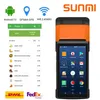 Sunmi V2 Pro Terminal 2 16G Handheld PDA Android Беспроводной счетный принтер 4G Wi -Fi System All in One Cash Register2952