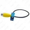 Feeldo Car Reversing Adapter Fakra RCA Кабельная заглушка для Mercedes for Ford OEM Radio Head Bont #3952204T