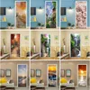 Wall Stickers Landscape Door 3D Removable Self Adhesive Sticker Natural Scenery Wallpaper PVC Art Murals for Doors Modern Home Decor 230717