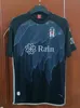 2023 Besiktas 120º Camisas de futebol 120º anos Karaman Aboubakar Larin Vida Rosier Montero Souza Nkoudou Salih ucan Hutchinson Ghezzal Home Away Camisa de futebol