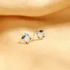 Boucles d'oreilles arrivée mignon coréen Zircon pour les femmes à la main en gros fleur boucle d'oreille charmant Date cadeau bijoux