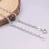Chains Real 925 Sterling Silver Necklace 2mm Cable Link Chain 25.6"L 10-11g