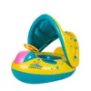 Oyuncak Çadırlar Bebek Yüzme Şamandıra Yüzüğü Şişirilebilir Bebek Yüzen Çocuklar Yüzme Havuzu Aksesuarları Daire Banyo Çift Sal Yüzük Oyuncaklar 230718