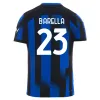 23および24 Luca Library Dimarco Jersey Jersey Barella埋葬ゼコミランタロット。ジョン・ヴィダルj。 Correa、2023、2024 Lilian Thuram Football Shird Calhanoglu Men Frattesi Childre