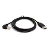 USB 2 0 En hane till B Male Down 90 -graders vinklad skrivarskanner HDD -kabel 1 5M 5ft3136