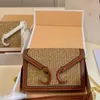 Bolso de cadena Bolso de paja Bolsos de playa de verano Bolsos de hombro de tejido de diseñador Bolso bandolera Bolso de lujo Bolso de mano Bolso de mano de mujer Carteras de embrague Lafite Grass Leather