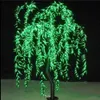 Juldekorationer LED Artificial Willow Weeping Tree Light Outdoor Use 945 st -lysdioder 1 8m 6ft Höjd Regntät dekoration2849