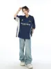 Женская футболка Y2K Корейская винтажная уличная одежда повседневная акубийская футболка с коротким рукавом acubi harajuku egirl