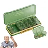 Storage Bottles Translucent Organizer 7 Days Vitamin Box Case Travel Container Portable For Home Offices Use