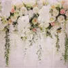 Décoration de fête 2,1 m 1,5 m Décor de mariage Pographie Fond Roses Fleur Mur Décors Po Accessoires