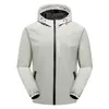 Men's Jackets 2023 Charge Coat Spring And Autumn Hooded Trend Handsome Sports Wind Clothes Large Size Fashion Casual Jacket Men