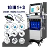 Professionele 13-in-1 groot opvouwbaar scherm Oxygen Jet Peel Dermabrasion Facial Hydraterende bevochtigende vacuümreinigingsmachine