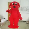 2019 Factory Red Dog Clifford traje da mascote Adequado para os diferentes festivais EMS 2156