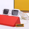 Rectangle small women designer sunglasses for men polarized anti UV eyeglasses man classic retro sunshade Adumbral personality all-match white fashion sunglasses