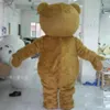 High quality Teddy Bear Mascot Costume Cartoon Fancy Dress fast Adult Size293L