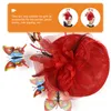 Bandanas Butterfly Cocktail Hat Fascinator Hats Women Women's Fascinators Tea Party Headband