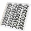 False Eyelashes 20 Pairs 3D Mink Lashes Dramatic False Eyelashes Faux Cils Natural Soft EyeLash Extensions Handmade Long Wispy Lashes Maquiagem J230717