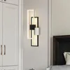 Duvar lambası Oturma Odası Koridoru için Modern LED Kapalı Ev Işıkları Başucu Sconces AC85-260V Aydınlatma Armatürleri