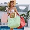 Bogg torebka duża plażowa letnia pvc torebka torebka moda luksusowe podróżowanie plastikowa torebka torebka wodoodporna torebki organizatorów damskie torby na ramię
