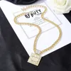 Designer C Letter logo Pendant Necklaces Gold Necklace CCity Women Jewelry Pearl cjeweler Woman Luxury Accessories with box 025